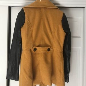 Jackets & Coats - Black and yellow/gold Peacoat Jackets & Coats - Black and yellow/gold Peacoat